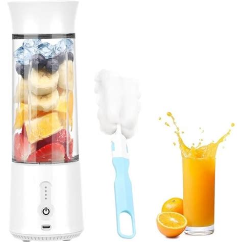 Mini Blender Mixeur Portable Ml Blender Smoothie Shaker Avec