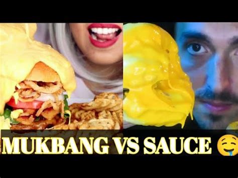 MUKBANG VS SAUCE Mukbangers Eating RIDICULOUS AMOUNTS Of CHEESE L