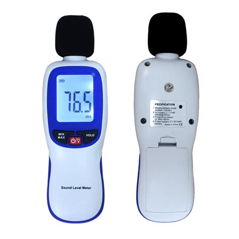 LCD Digital Sound Level Meter Noise Volume Measuring Instrument Decibel