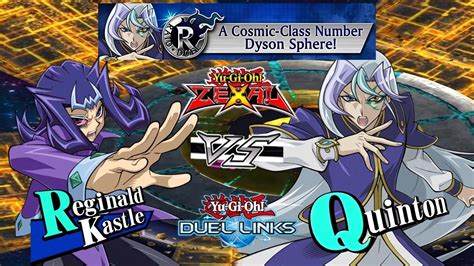 Reginald Kastle Shark VS Quinton V Yugioh Zexal Yugioh Duel