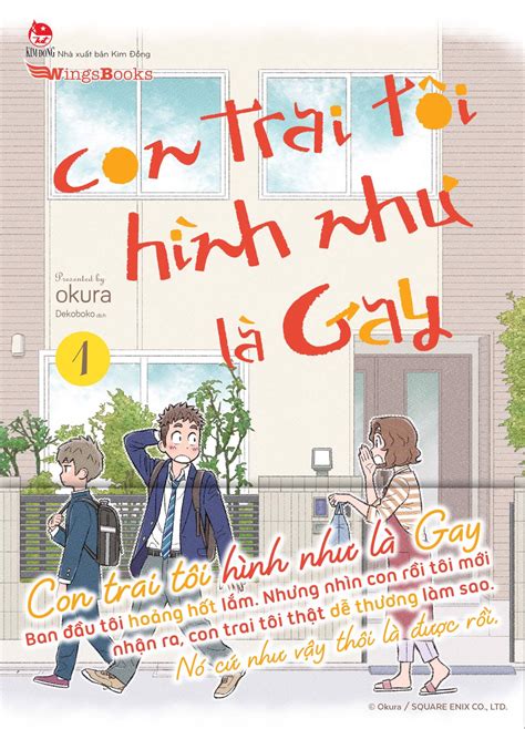 Con trai tôi hình như là gay tập Manga WingsBooks Siêu Thị Sách Tiện Ích Nhân Văn