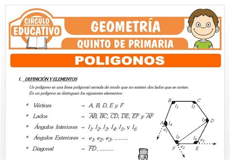 Ejercicios De Pol Gonos Para Quinto De Primaria Fichas Gratis