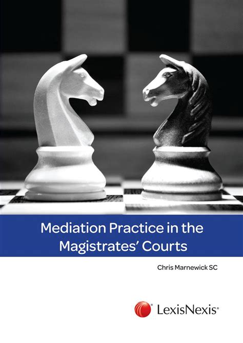 Mediation Practice In The Magistrates Courts Lexisnexis Sa