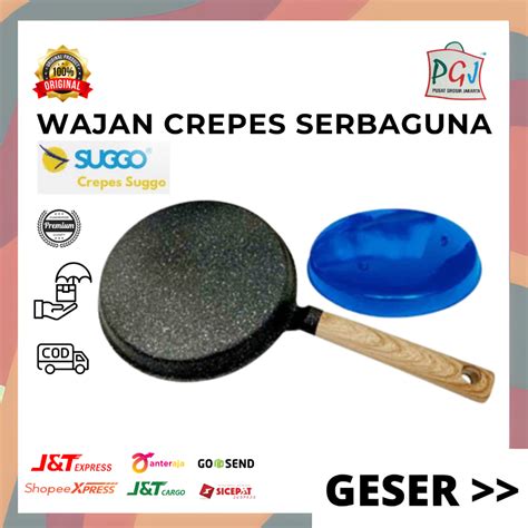 Jual Pgj Wajan Kwalik Anti Lengket Loyang Crepes Maker Alat