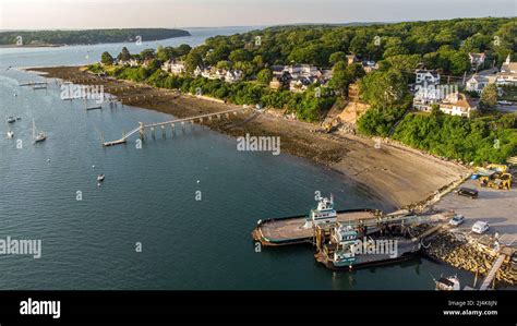 Casco Bay Ferry, Peak's Island, Portland, ME, USA Stock Photo - Alamy