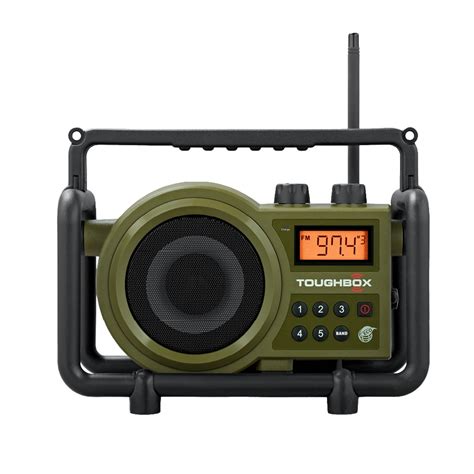 Sangean Tb 100 Toughbox Ultra Rugged Digital Fm Am Aux Radio