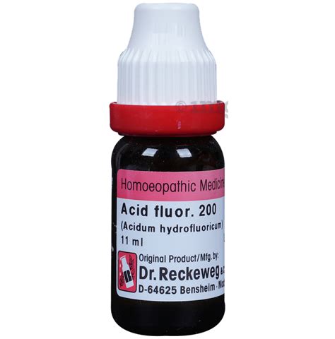 Dr Reckeweg Acid Fluor Dilution Ch Buy Bottle Of Ml Dilution