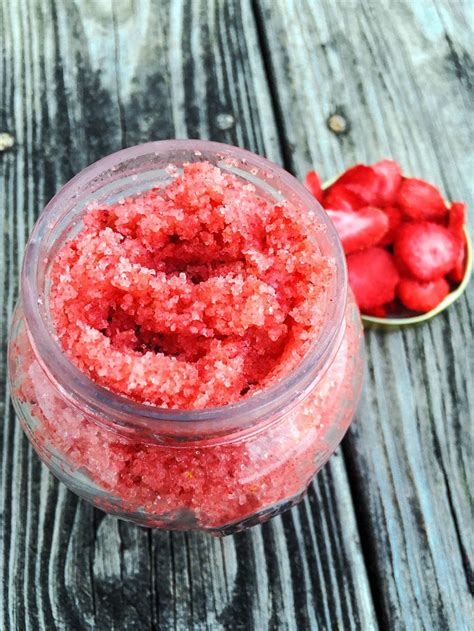 Exfoliante Corporal Casero De Coco Y Fresa Diy Sugar Scrub Recipe