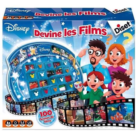 DISET Devine les Films Disney Jeu de Société Cdiscount Jeux Jouets