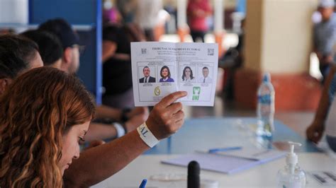 Guatemala El Conteo De Votos Arroja Primeros Resultados Preliminares