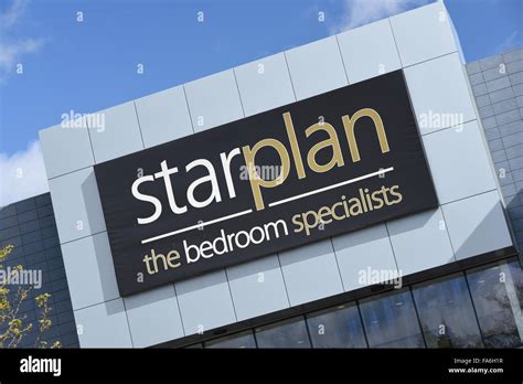 Starplan bedroom shop, solihull uk Stock Photo - Alamy