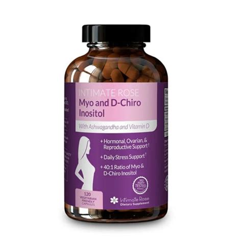 Intimate Rose Myo Inositol D Chiro Inositol Blend Vitamin D