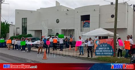 Hoy Tamaulipas Tamaulipas Protestan Trabajadores Del Poder Judicial