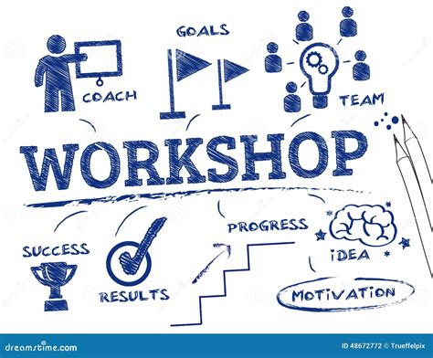 Workshop Chart Stock Illustration Illustration Of Marketing 48672772