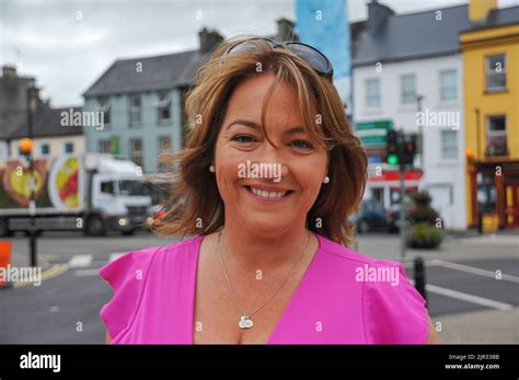 Pictured Below Councillor Caroline Cronin Odriscoll Fg Stock Photo