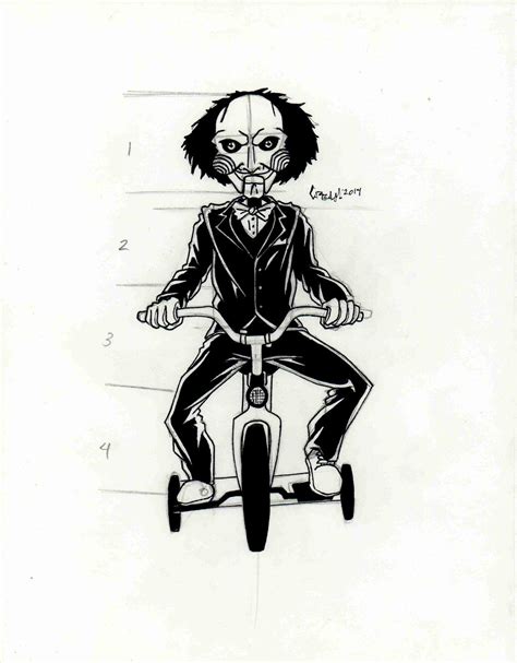 Jigsaw Puppet Sketch by TefenTheScorpion on DeviantArt