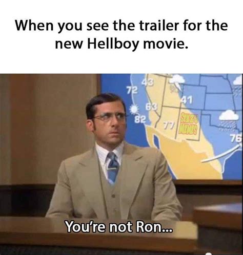 Pin By Heather Ross On Hellboy Hellboy Movie Funny Pictures Memes