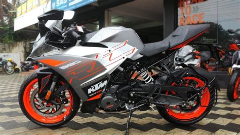 Ktm Rc 390 Bs6 Metallic Silver New Walkaround Review 2020 Ktm