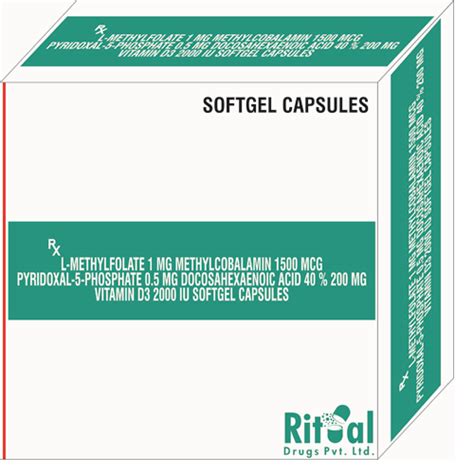 L Methylfolate Mg Methylcobalamin Mcg Pyridoxal Phosphate