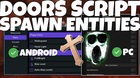 Roblox Doors Script GUI Hack Script I Entity Spawner Get Crucifix