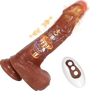 Amazon ANFEI 8 27In Silicone Thrusting Realistic Dildo Vibrator Sex Toys For G Spot Anal