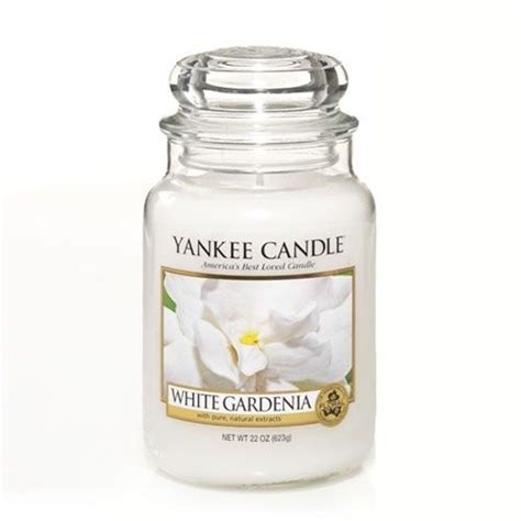 White Gardenia Original Large Jar Candles Large Jar Candles Yankee