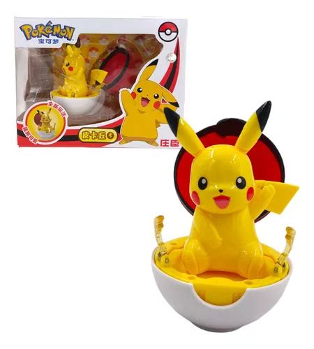 Figura Colecion Vel Pikachu Pok Mon Pokebola Original Parcelamento