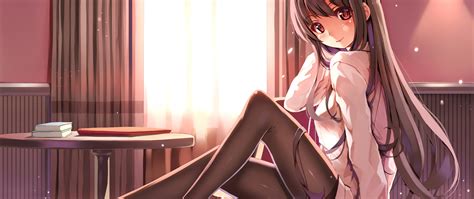 2560x1080 Anime Girl Big Eyes 4k 2560x1080 Resolution Hd 4k Wallpapers Images Backgrounds