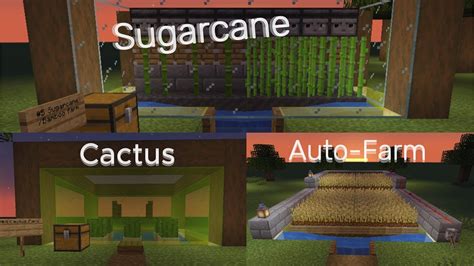 5 Must Have Starter Farms For Your Minecraft World Food Smelter And