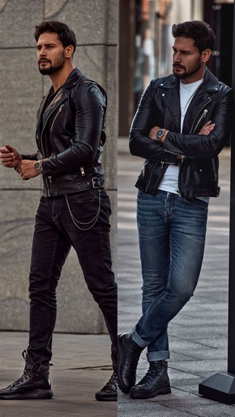 Left or right? 🖤 | Stile uomo, Vestiti da uomo, Uomini alla moda