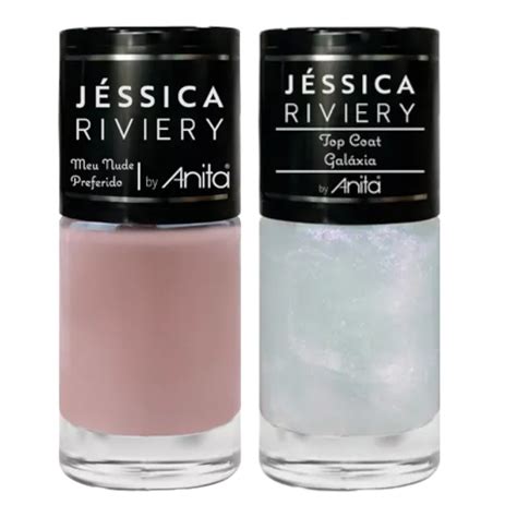 Kit Esmalte Meu Nude Preferido Top Coat Gal Xia Cole O J Ssica Riviery By Anita Poliitens