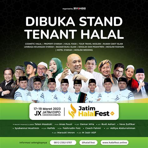 JATIM Halal Fest 2023 Jadwal Event Info Pameran Acara Promo Terbaru