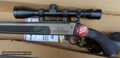 Traditions Nitrofire 50 cal. muzzleloader with "Federal Firestick" and scope package