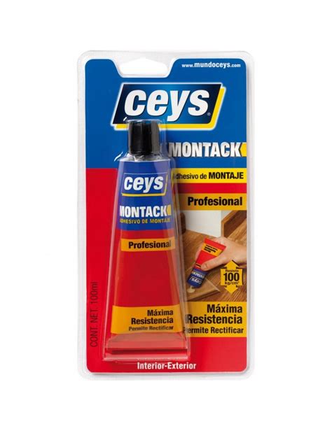 Adhesivo Montaje Montack Express Ceys Ml