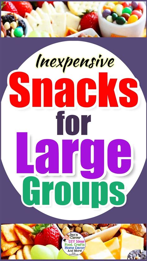 Work Party Snacks Cheap Party Snacks Summer Party Snacks Potluck