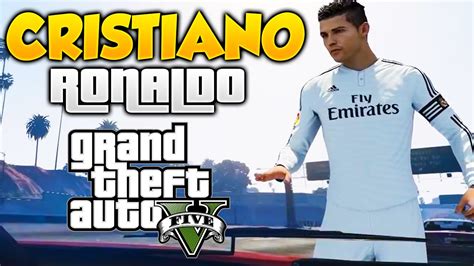 GTA V CRISTIANO RONALDO EN GTA V CR7 EN GTA 5 HACIENDO CAOS EN LA