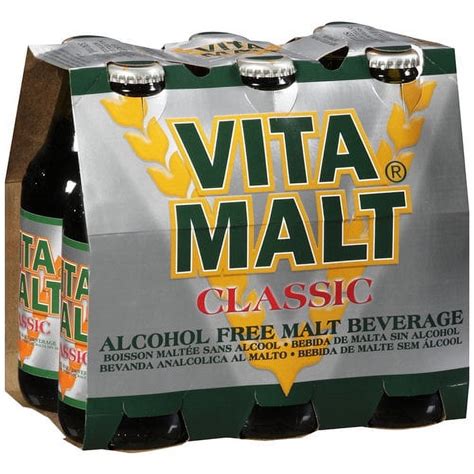 Vita Malt Classic Natural Energy Source Alcohol Free Malt Beverage 6