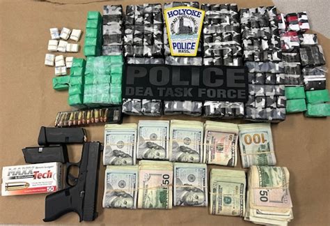 Holyoke Man Arrested On Drug Gun Charges After Afternoon Raid