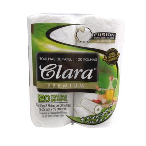 Papel Toalha Claramax Fls Clara Premium Simples Big Supri