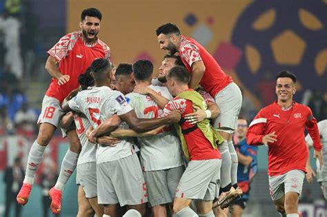 Switzerland Beats Serbia To Reach Last Of Fifa World Cup