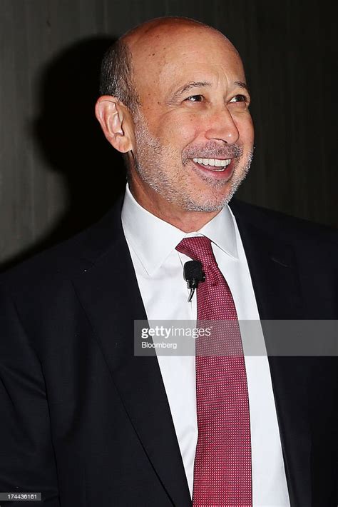 Lloyd Blankfein Chief Executive Officer Of Goldman Sachs Group Inc