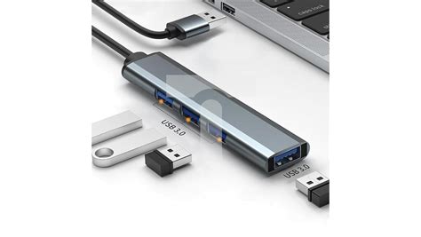 Qoltec Hub Adapter USB 3 0 4w1 4x USB 3 0 Qoltec TIM SA