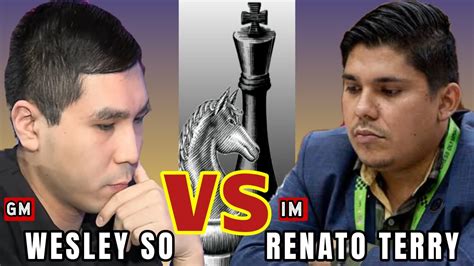 Backrank Weakness IM RENATO Terry Vs GM Wesley So YouTube