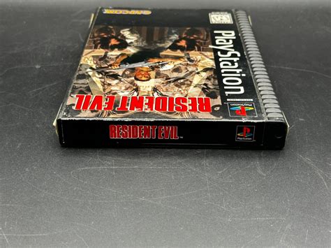 Resident Evil Sony PlayStation 1 PS1 Longbox CIB Complete Reg Card