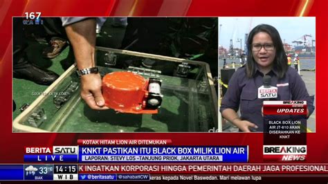 KNKT Dari AS Akan Bantu Investigasi Black Box Lion Air YouTube