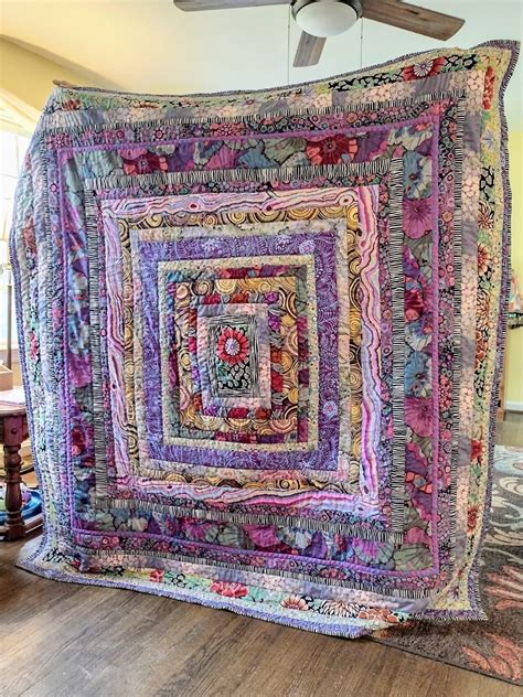 Quilts In Italy Stone Log Cabin