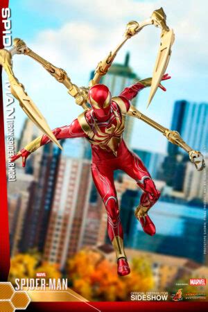 SpiderMan Iron Spider Armor VGM Sixth Scale Figure By Hot Toys Video Game Masterpiece Series