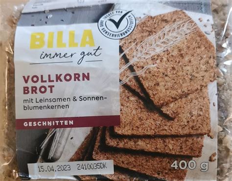 Vollkornbrot Billa Pcs