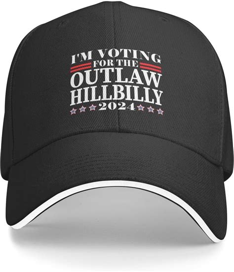 I M Voting For The Outlaw Hillbilly Baseball Caps For Men S