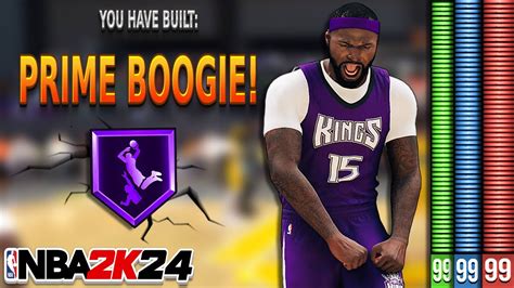 Demarcus Cousins Prime Boogie Build Is Dominating The Rec In Nba K